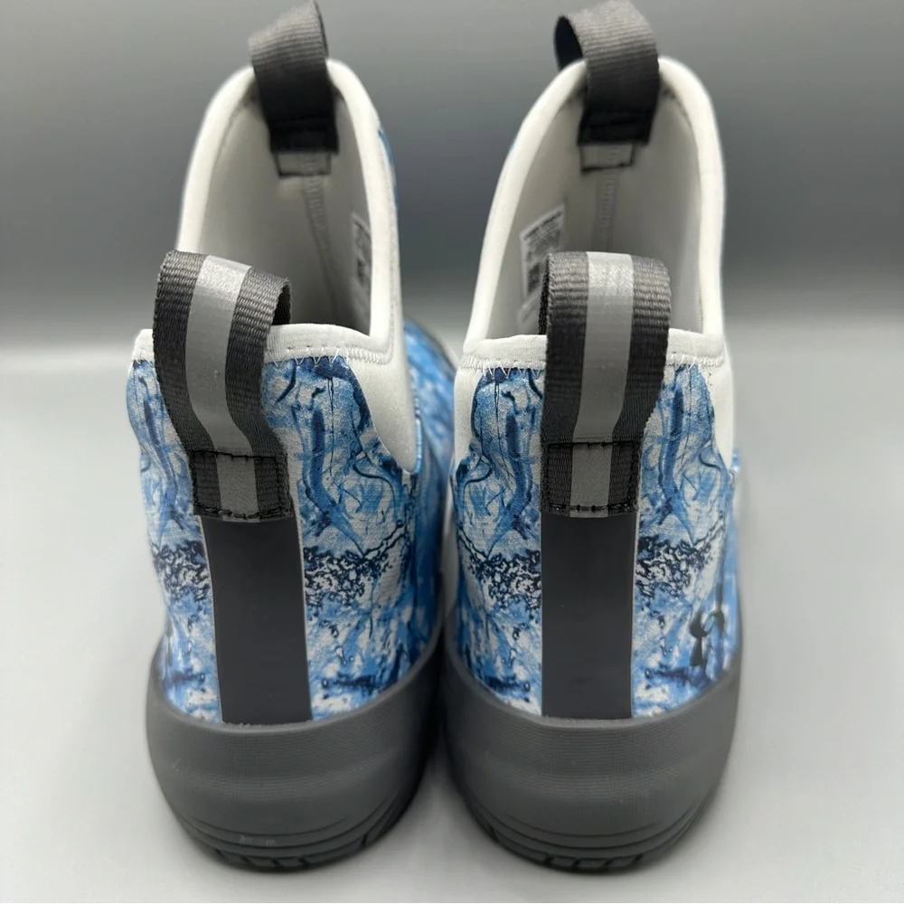 Under Armour UA Shoreman Waterproof Fishing Boating Boots Men’s Sz 11.5 Blue